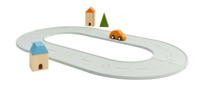 PLANTOYS Planworld Strassen und Schienen Set klein Autospielesets Planworld Roads and Rails Set Маленькие игровые наборы с машинками