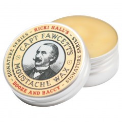 Captain Fawcett's Ricki Hall#x27;s Booze &amp; Baccy Moustache Wax  Воск для усов Ricki Hall#x27;s Booze &amp;amp; Baccy