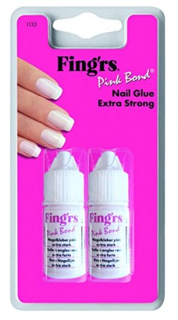 Fing'rs Клей для ногтей Pink Bond, 6 г