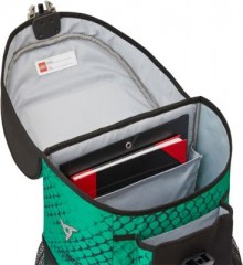 LEGO Schulranzenset LARSEN EASY LEGO NINJAGO Green, 3-tlg. (2022) Набор школьных сумок LARSEN EASY LEGO NINJAGO Зеленый, из 3-х частей. (2022)