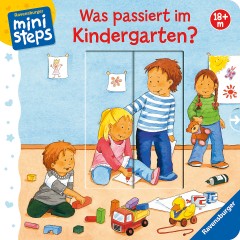 Ravensburger ministeps® Was passiert im Kindergarten? ministeps® Что происходит в детском саду?