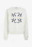 Tommy Hilfiger MODERN ROPE LOGO CREW NECK Sweatshirt weathered white MODERN ROPE LOGO CREW NECK Толстовка выветрившийся белый