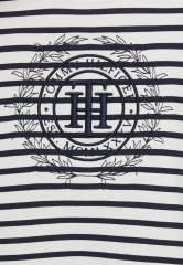 Tommy Hilfiger CIRCLE OPEN NECK Sweatshirt breton/ecrudesert sky CIRCLE OPEN NECK толстовка бретонское/экрюдесертское небо