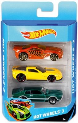 Mattel Hot Wheels 3er Geschenkset Sortiment Ассортимент подарочных наборов Hot Wheels из 3 упаковок