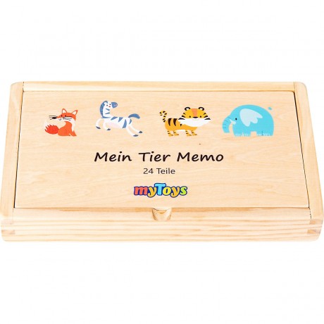 myToys ORIGINALS Holz Memo Tiere деревянные памятки животных