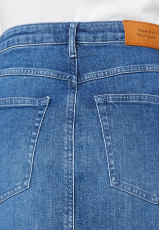 Tommy Hilfiger STRAIGHT SKIRT  Denim skirt suki ПРЯМАЯ ЮБКА Джинсовая юбка суки