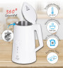 JUNG JUNG Wasserkocher ADLER AD1345W Wasserkocher mit Temperatureinstellung Digital kettle, 1.7 l, 2200 W, LED Touch Display Digital, 2200W, Edelstahl Kocher Cool Touch Kettle  Чайник JUNG Чайник ADLER AD1345W с регулировкой температуры Цифровой чайник, 1