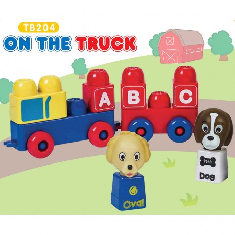 Tutor Blocks Meine ersten Magnetbausteine ABC-Truck Мой первый магнитный конструктор ABC Truck