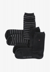 Tommy Hilfiger POCK OF 2 Socks schwarz weiss POCK OF 2 Носки черно-белый
