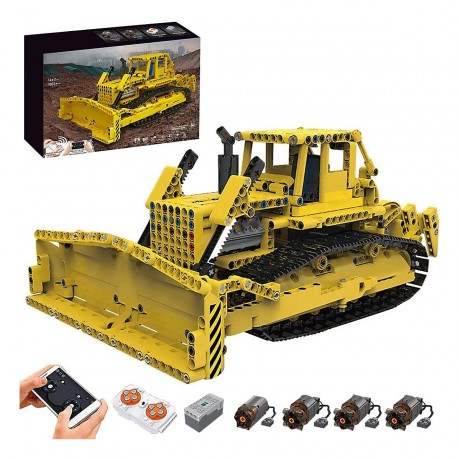 MOULD KING Klemmbausteineset Bulldozer Комплект зажимных блоков для бульдозера