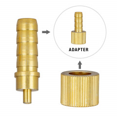 Mianova Mianova Gaskocher 1 Flammig Campingkocher LPG Anschluss Grillplatte, Outdoor BBQ Barbecue Grill Gas Camping Herd Kocher Tischgrill Notfall Campingherd Notfallkocher Gaskocher  Газовая плита Mianova 1 походная печь с пламенем для подключения сжижен