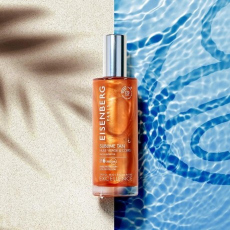 Eisenberg Huile Sublime Tan Visage & Corps LSF 6  Huile Sublime Tan Visage &amp; Corps SPF 6