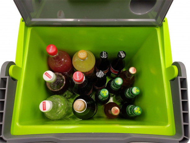 STEINBORG STEINBORG Thermobehalter SB-510 Kuhlbox, Kunststoff, (Einzeln), 30 Liter, Tragegriff, Warmhaltefunktion, 12V und 230V Anschluss  Термоонтейнер STEINBORG SB-510, пластиковый, (одинарный), 30 литров, ручка для переноски, функция поддержания тепла,