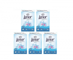 Lenor Trockentucher 5stk Ленор Ароматизирующие салфетки для сушильной машины, "Апрельская свежесть",  5 упаковок х 34 штуки (170 шт)