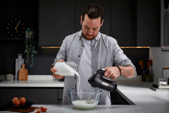KENWOOD KENWOOD Handmixer QuickMix+ HMP50.000BK, 650 W, schwarz, 650 W, Autograph Collection  Ручной миксер KENWOOD QuickMix+ HMP50.000BK, 650 Вт, черный, 650 Вт, Autograph Collection