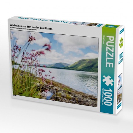 CALVENDO Puzzle CALVENDO Puzzle Wildblumen aus dem Norden Schottlands Пазл CALVENDO Puzzle Полевые цветы с севера Шотландии