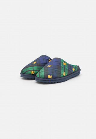Tommy Hilfiger QUILTED Slippers dark blue СТЕГАНЫЕ Тапочки темно-синий