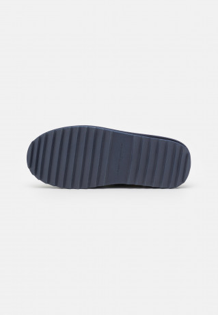 Tommy Hilfiger QUILTED Slippers dark blue СТЕГАНЫЕ Тапочки темно-синий