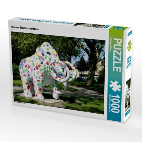 CALVENDO Puzzle CALVENDO Puzzle Ahlener Stadtmaskottchen Пазл CALVENDO Пазл Талисман города Ален