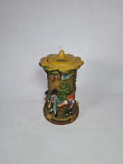 Gunter, Wachs Waren Fabrik Декоративная свеча "Влюбленная пара в лесу", 23 x 12,5 см, Германия, 1960-70гг.