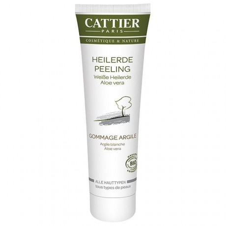 Cattier Weisse Heilerde Peeling fur alle Hauttypen Пилинг белой лечебной глиной для всех типов кожи