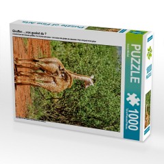 CALVENDO Puzzle CALVENDO Puzzle Giraffen ....was guckst du ? Пазл CALVENDO Пазл жирафы.... на что ты смотришь?