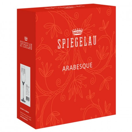 Spiegelau Spiegelau Arabesque Weissweinglas Set 2-tlg. h: 265 mm / 500 ml Набор бокалов для белого вина Spiegelau Arabesque из 2 шт. высота: 265 мм / 500 мл