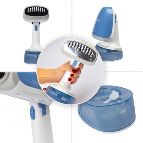 TZS FIRST AUSTRIA TZS FIRST AUSTRIA Dampfburste Dampfburste, zusammenklappbares Bugelgerat/Dampfglatter, ideal fur Reisen, inkl. Wasserbehalter  Kombinationsburste, 1200W  Паровая щетка TZS FIRST AUSTRIA, складная гладильная машина/паровая гладильная маши