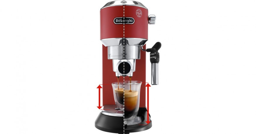 DeLonghi DeLonghi Dedica Style EC 685.R, Espressomaschine rot  rot DeLonghi Dedica Style EC 685.R, эспрессо-машина красная