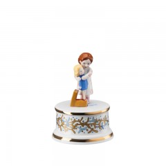 Hutschenreuther Hutschenreuther Jahresartikel Weihnachten 2022 Spieluhr klein 'Weihnachtsabend' d: 9 cm / h: 13 cm Ежегодная статья Hutschenreuther Рождественская музыкальная шкатулка 2022 маленькая &amp;quot;Сочельник&amp;quot; d: 9 см / высота: 13 см