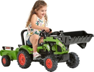 Falk Trettraktor Claas Arion 410 mit Frontlader und Hanger Педальный трактор Claas Arion 410 с фронтальным погрузчиком и подвеской