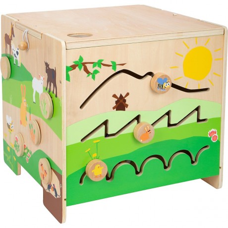 Small Foot Motorikwurfel Landleben Кубик двигательных навыков загородной жизни