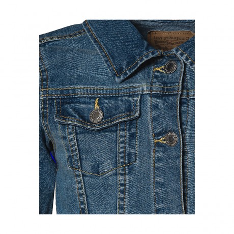 Levis Kids Jeansjacke LVG TRUCKER fur Madchen Джинсовая куртка LVG TRUCKER для девочки