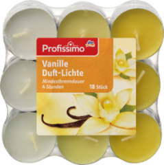 Profissimo ваниль  Аромо-свеча, 18 шт