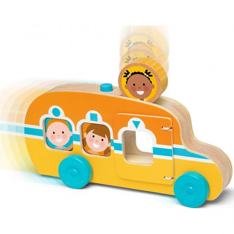 Melissa  Doug GO Tots Bus Rollen  Hupfen GO Tots Bus Rolling Hopping