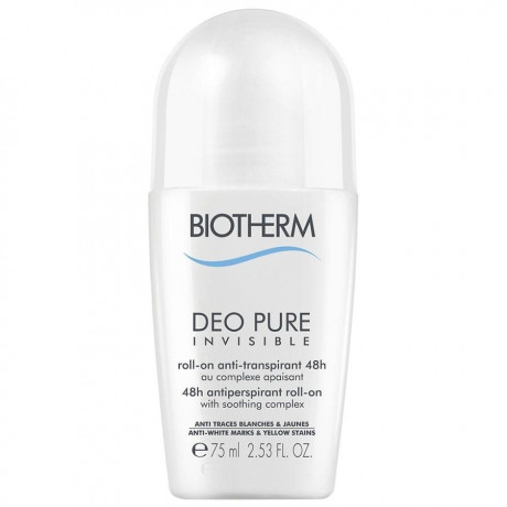 Biotherm Deo Pure Invisible Roll-on 48H 75ml  Дезодорант Pure невидимый шариковый 48ч 75мл