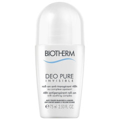 Biotherm Deo Pure Invisible Roll-on 48H 75ml  Дезодорант Pure невидимый шариковый 48ч 75мл