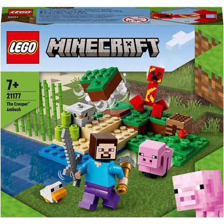 LEGO Minecraft 21177 Der Hinterhalt des Creeper ЛЕГО Засада Крипера