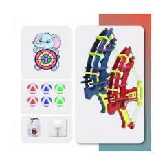 TOPMELON Pfeil und Bogen mit Klebeball fur Kinder Klebeballzielscheibe Klebezielscheibe Лук и стрелы с липким мячом для детей Липкая мишень-шар Липкая мишень