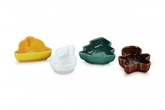 Le Creuset LE CREUSET Mini-Formchen 4er-Set multicolour Набор мини-формочек LE CREUSET, 4 шт.