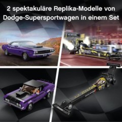 LEGO LEGO Speed Champions 76904 Mopar Dodge\/\/SRT Dragster  1970 Dodge Challenger LEGO Speed ??Champions 76904 Mopar Dodge//SRT Dragster 1970 Dodge Challenger