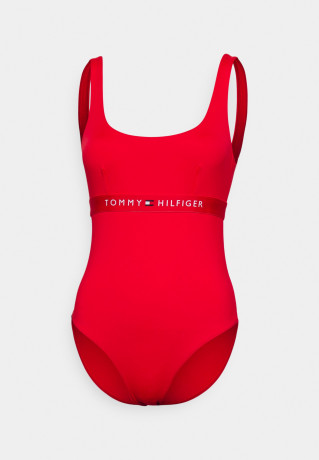Tommy Hilfiger ONE PIECE Swimsuit primary red ONE PIECE Купальник первичный красный
