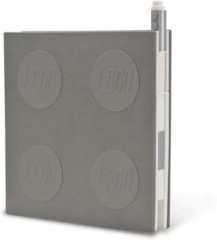 LEGO Notizheft LEGO, verschliessbar, inkl. Gelstift, grau Блокнот LEGO, с замком, с гелевой ручкой, серый