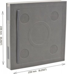 LEGO Notizheft LEGO, verschliessbar, inkl. Gelstift, grau Блокнот LEGO, с замком, с гелевой ручкой, серый