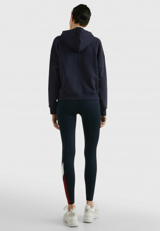 Tommy Hilfiger FIT HALF-ZIP Hoodie desert sky FIT HALF ZIP Толстовка с капюшоном небо пустыни