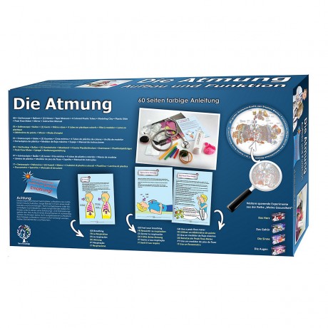 MEDUP Meine Gesundheit Experimentierkasten Atmung Экспериментальный набор «Мое здоровье» Дыхание