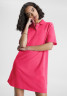 Tommy Hilfiger MODERN POLO Day dress bright cerise pink MODERN POLO Повседневное платье ярко-вишнево-розовый