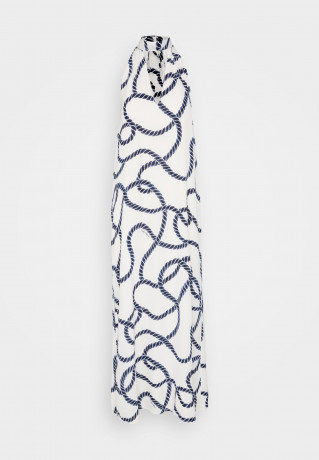 Tommy Hilfiger COASTAL ROPE MAXI HALTER Maxi dress blue coast COASTAL ROPE MAXI HALTER Платье макси голубое побережье