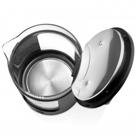 Zilan Zilan Wasserkocher ZLN-6128, 1,5 l, 1650 W, mit hochwertigem Heizelement, Edelstahboden, Glasfassung, edlem Design  Чайник Zilan ZLN-6128, 1,5 л, 1650 Вт, с качественным нагревательным элементом, основанием из нержавеющей стали, стеклянной рамкой, э