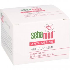 sebamed Anti-Ageing Aufbaucreme Q10 Tiegel  Омолаживающий крем для наращивания Q10 баночка